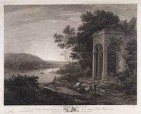 KG 08115
<br/>
De avond
<br/>
<em>Byrne, William (1743 - 1805)</em>